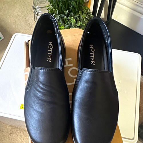 Hotter glveze black leather - glveze,