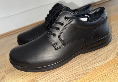 Hotter men black leather - men’s,