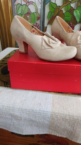 Ladies hotter beige suede - hotter,