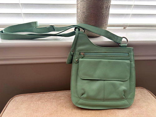 Hotter green pebbled leather - hotter,