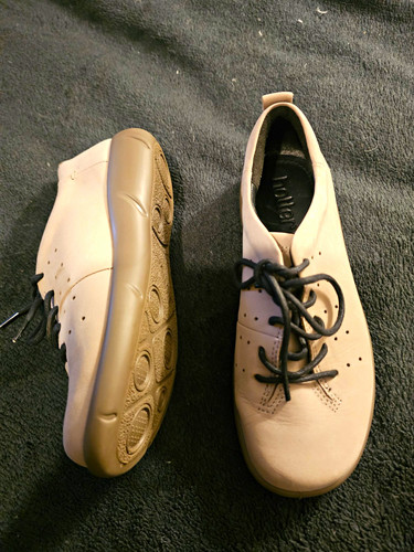 Hotter beige leather oxford - hotter,