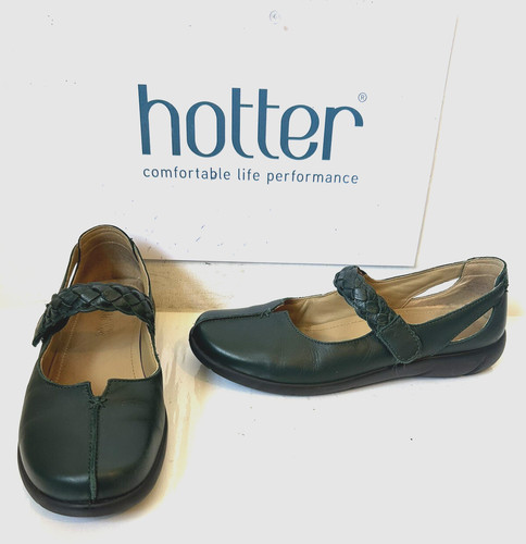 Hotter shake leather shoes - hotter,