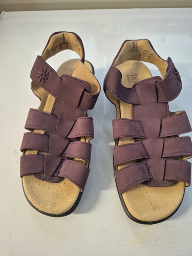 Hotter purple suede sandals - , 4