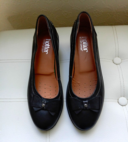 Hotter women black leather - women’s,