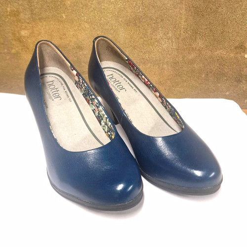 Hotter women blue leather - women’s,