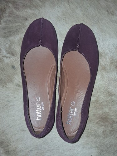 Wine hotter ballet pumps - pumps, size