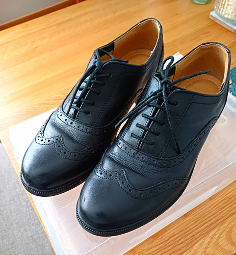Hotter black leather - hotter,