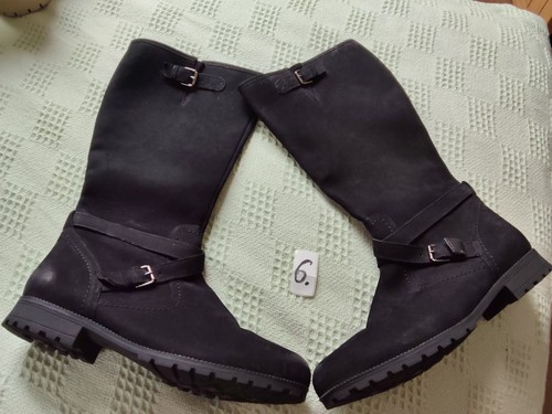 Hotter belle black nubuck - hotter,