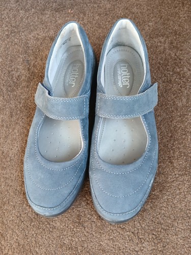 Ladies blue hotter shoes - blue,