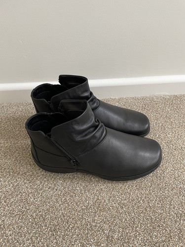Hotter black ankle boots size - hotter,