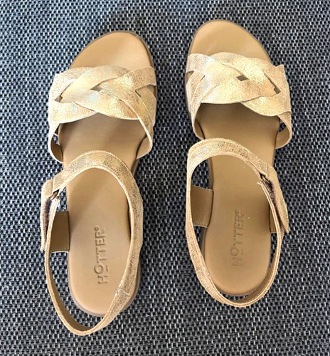 Hotter aurora gold suede - hotter,