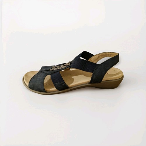 Hotter sandals navy metallic - sandals,
