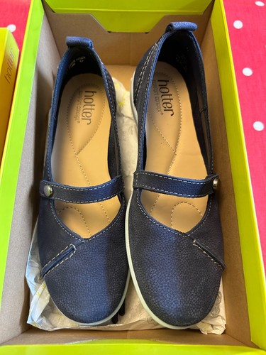 Hotter soft softx shoes dark