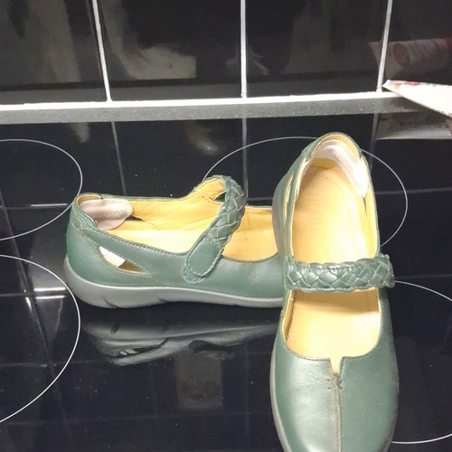 Hotter women green leather - hotter, women’s